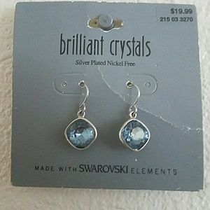 NWT Brilliant Crystal Earrings